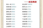 历史悠远成语大全_有哪些典故
