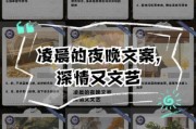 深夜艺术文案怎么写_深夜艺术文案有哪些风格