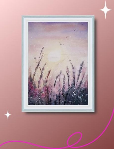 如何画水彩风景_水彩风景入门技巧