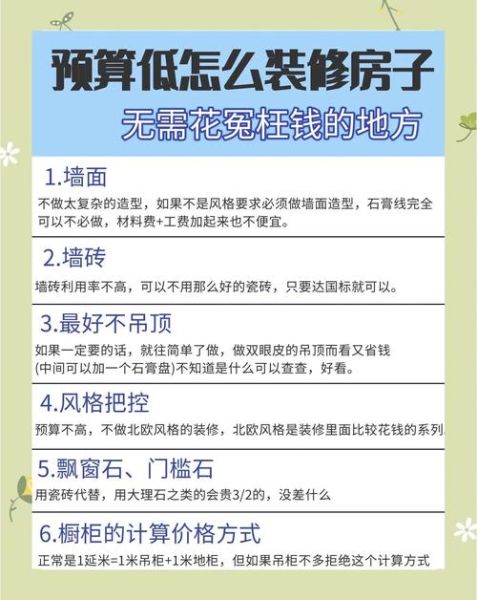 房子装修预算怎么算_如何打造温馨小家