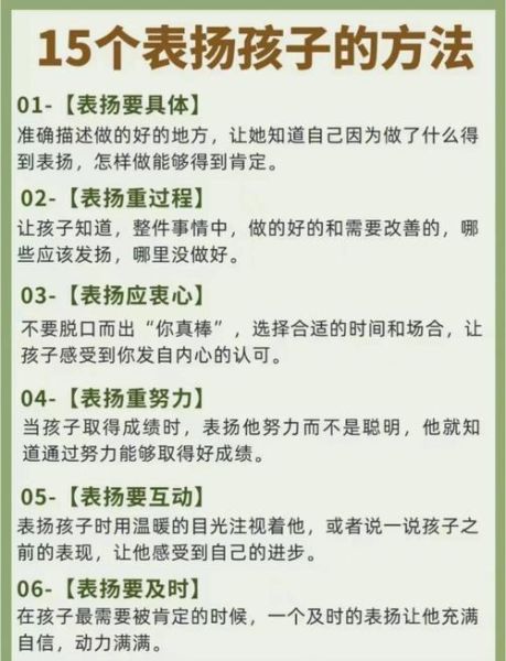 如何表扬孩子_表扬的艺术有哪些
