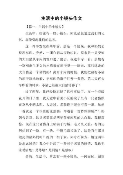 如何记录生活小片段_记录生活小片段怎么写