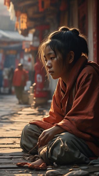 街头乞丐为什么用智能手机_高科技乞讨真相