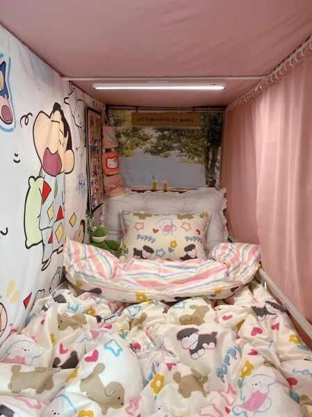 女大学生宿舍怎么布置_女大学生宿舍布置清单