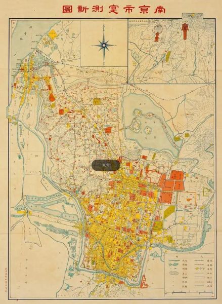 南京历史图谱大全_有哪些珍贵地图