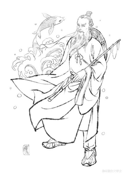 古代人物怎么画_历史想象画大全