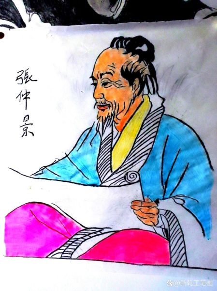 古代人物怎么画_历史想象画大全