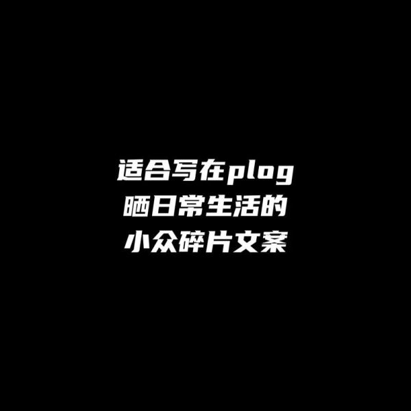 生活plog怎么拍_日常plog文案怎么写