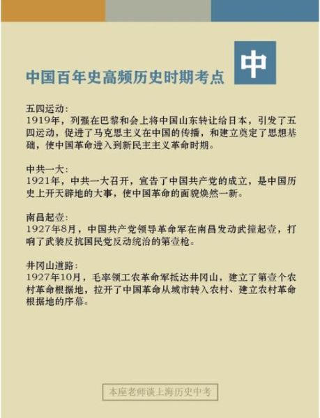 历史节点大全介绍_如何快速掌握关键转折点