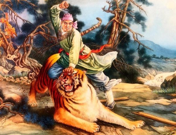 武松历史图片大全_武松真实画像长什么样