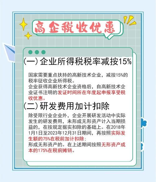 高科技产品税收优惠政策有哪些_如何申请