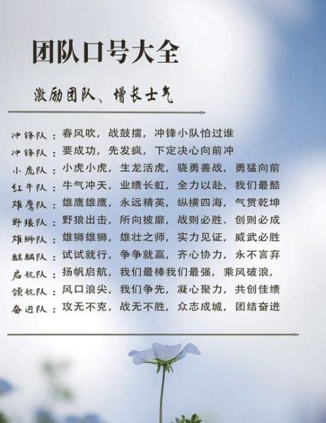 历史豪言壮语有哪些_如何激励团队