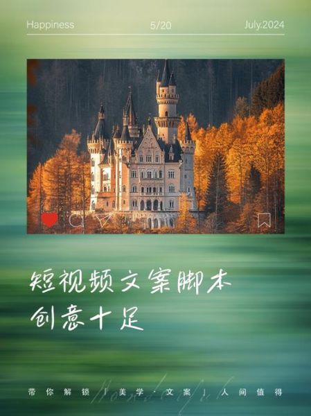 艺术文案视频怎么做_艺术短视频脚本怎么写