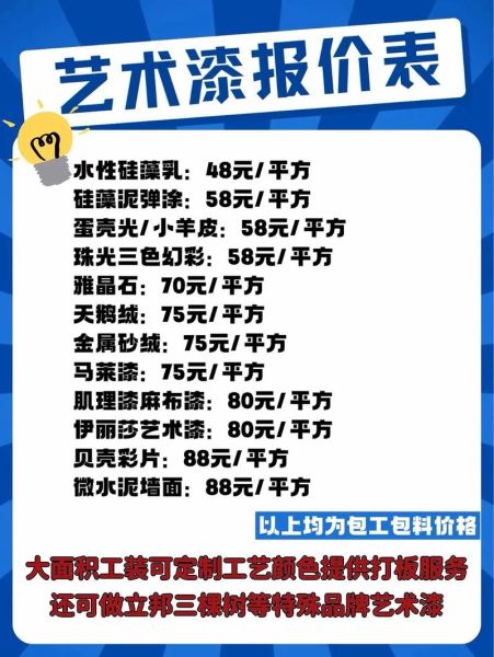 艺术漆怎么选_艺术漆多少钱一平方