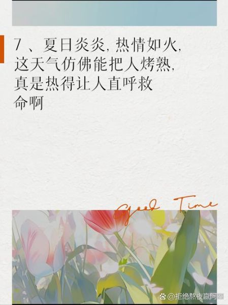 夏天太热怎么办_夏天太热如何写艺术文案