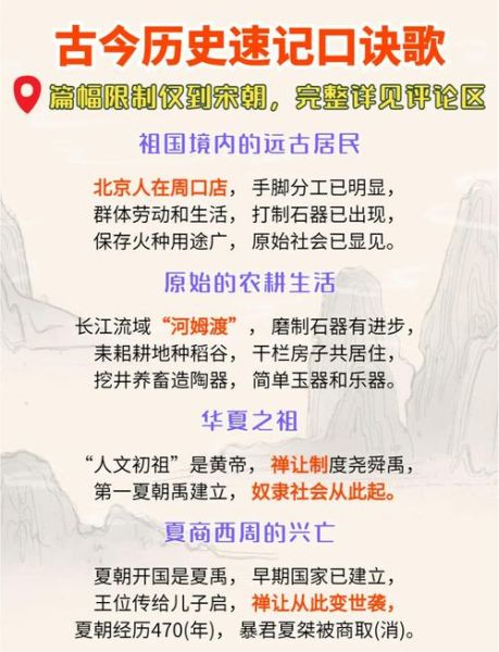 历史片段教学大全_如何高效记忆历史事件
