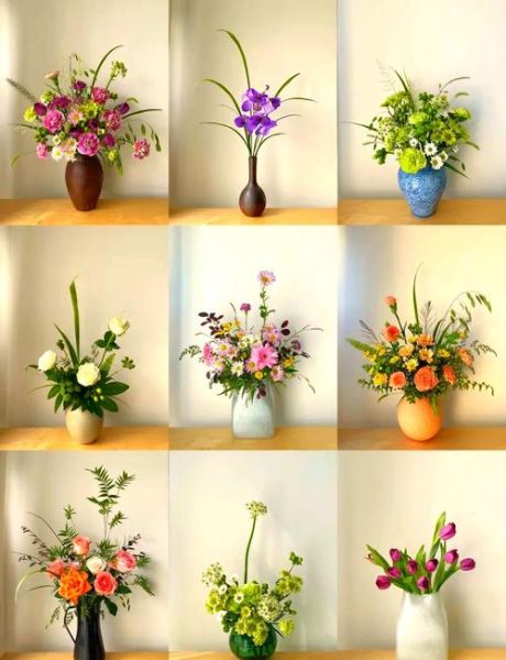 插花初学者买什么花材_插花色彩搭配技巧