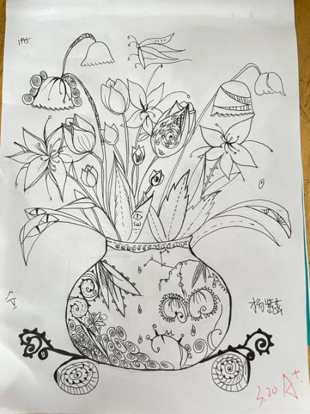 艺术插花绘画怎么入门_插花绘画需要什么工具