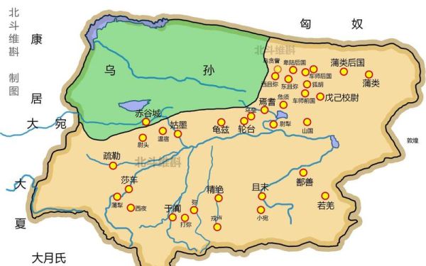 新疆古代名称有哪些_西域三十六国名单