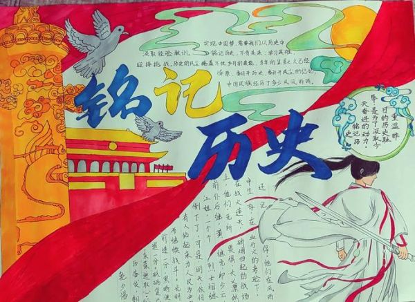 历史小报图片大全_如何制作历史小报