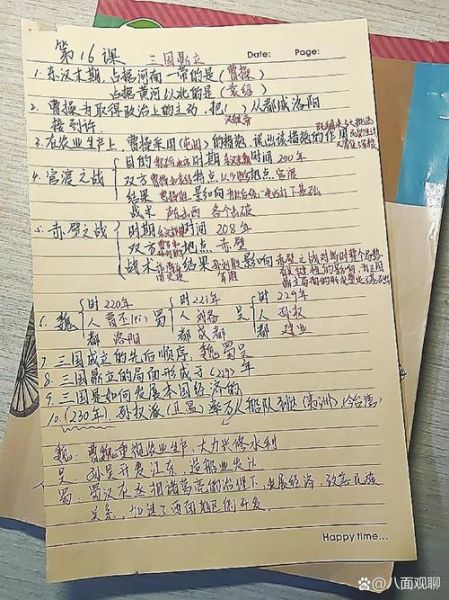 历史笔记大全图片_如何高效整理