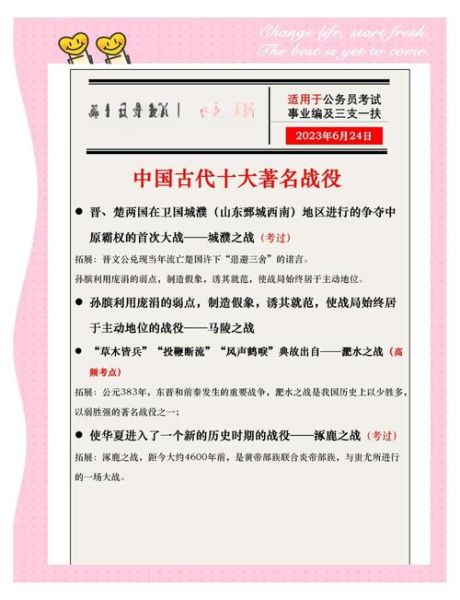 军事历史名称大全_古代著名战役名称有哪些