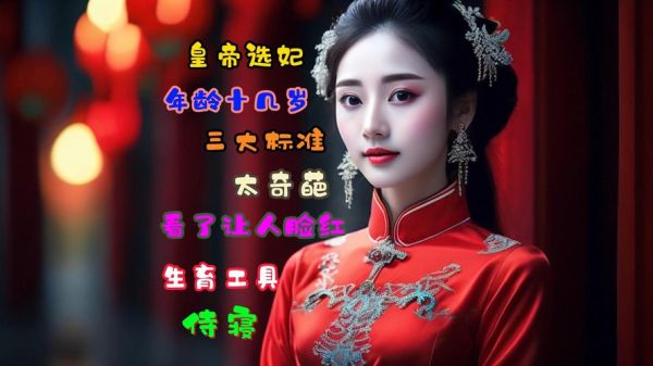 古代皇帝如何选妃_后宫佳丽三千人怎么来的