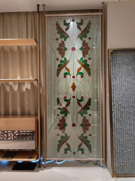 雕花艺术玻璃价格贵吗_适合家装吗