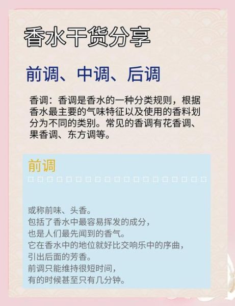 香水怎么喷才持久_香水前调中调后调是什么