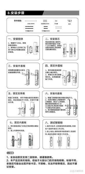 如何安装智能门锁_智能门锁安装步骤