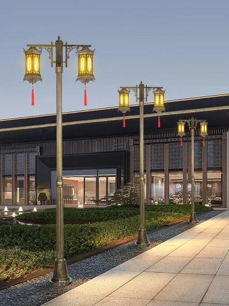 户外灯具怎么选_庭院灯安装高度多少合适