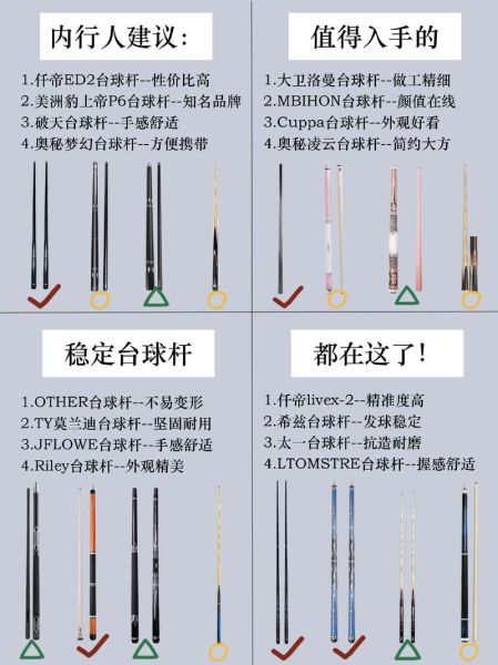 台球厅怎么选_台球初学者买什么球杆