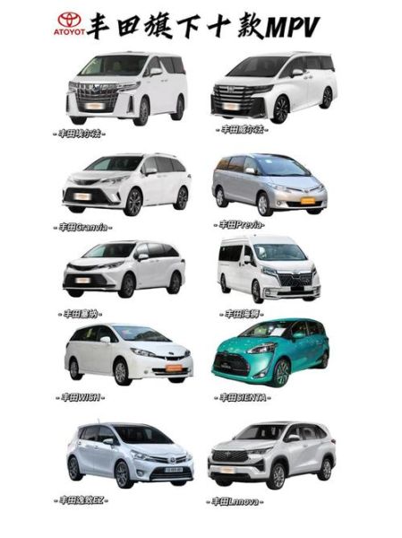 丰田历史品牌大全_丰田旗下有哪些品牌