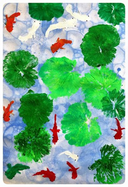 艺术拓印画怎么做_拓印画适合多大孩子