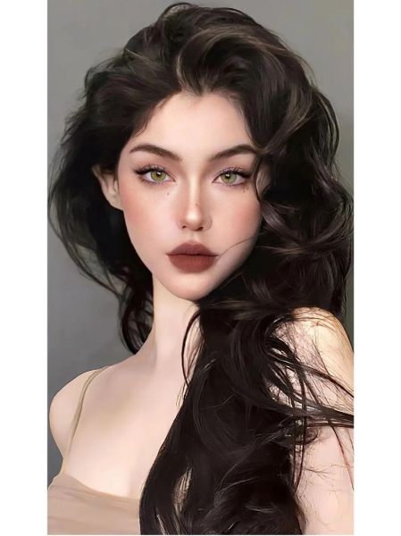 艺术感美女怎么拍_如何打造氛围感妆容